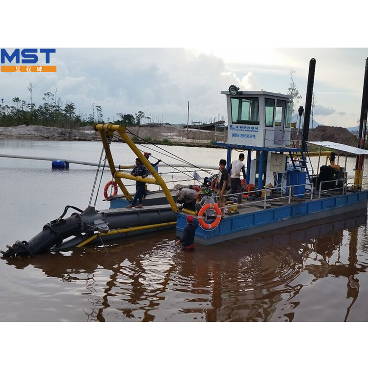 How a cutter suction dredger works？