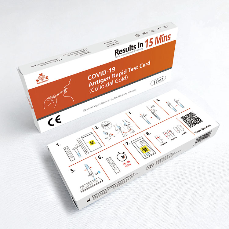 Rapid test kits are commonly used for infectious diseases